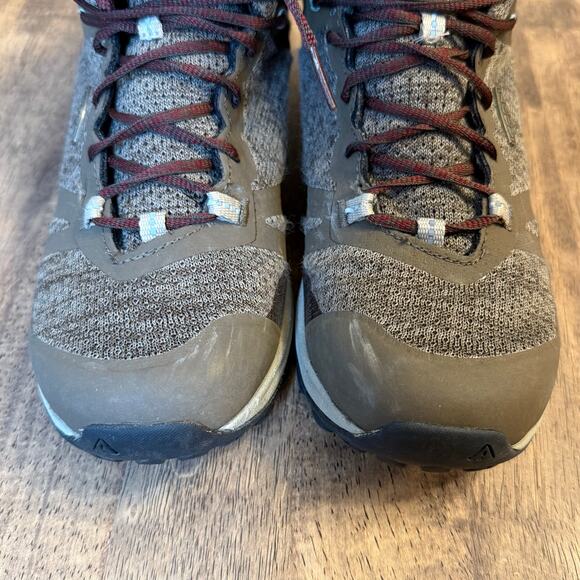 KEEN Terradora II Waterproof Mid Hiking Boots Canteen/Andorra Women’s Size 7.5 - Picture 8 of 12